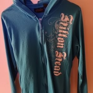 Prairie mountain zip up hoodie